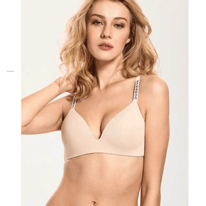 Close-up of lightly padded seamless cup for an invisible look under clothing - MissFine