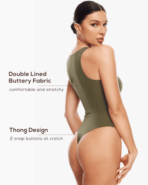 בגד גוף חוטיני בגיזרה נשית מחטבת להופעה נשית חתיכית וללוק מהפנט שלך - לה איסלה