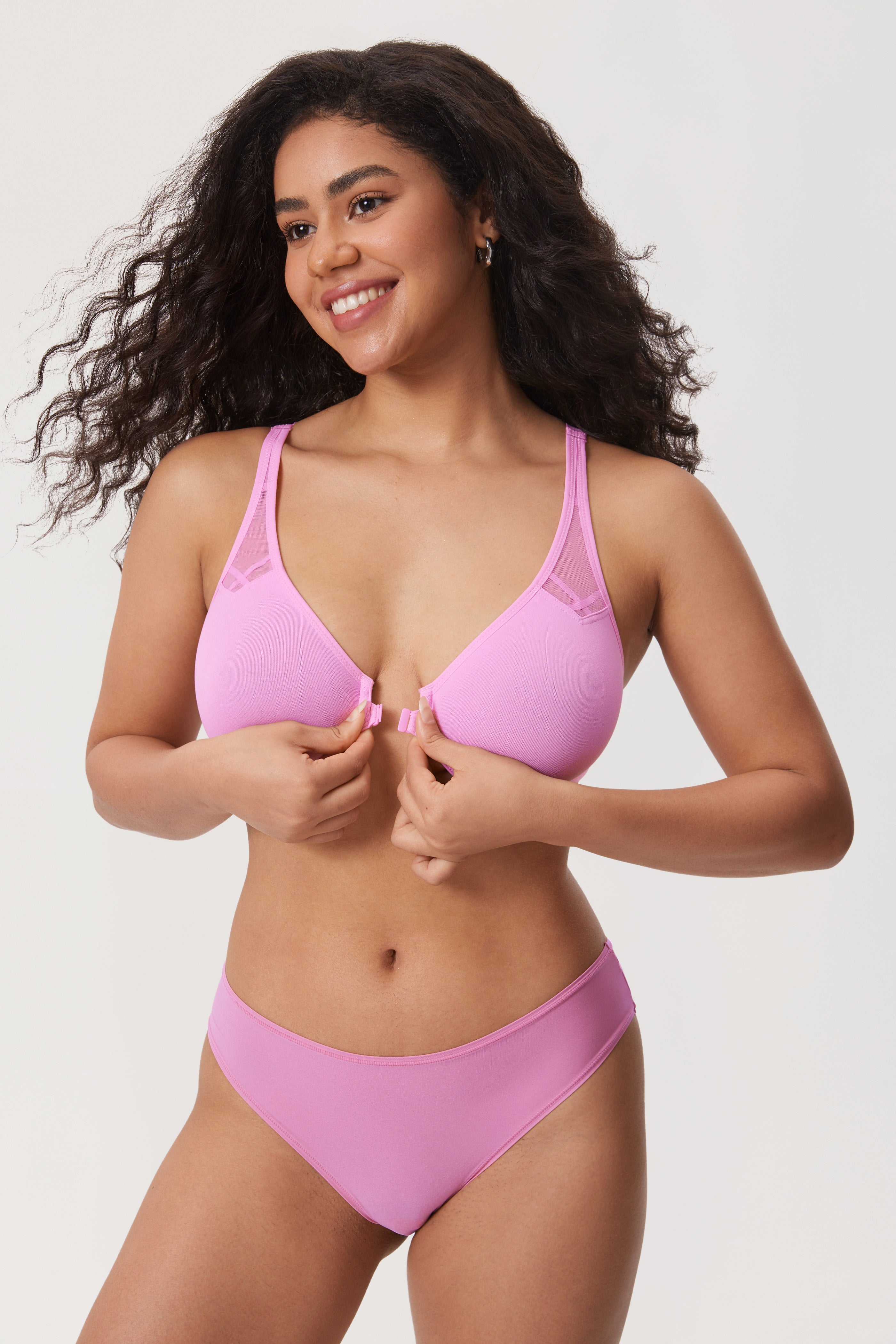 Front-Closure Bra – Light, Breathable Support
