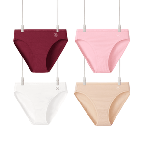 הכי איכותיים שיש - סט 4 תחתונים כותנה מחטבים - לה איסלה