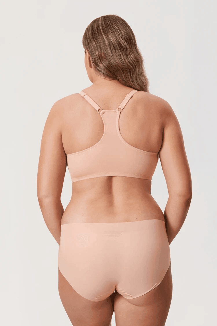 חזיית עצם בסגירה קידמית פרקטית בשילוב תחרה עדינה להופעה נשית מרהיבה - לה איסלה: אופנה וחזיות פרימיום