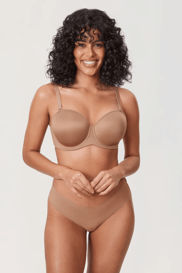 Strapless Underwired Bra – Lightly Padded Summer Fit