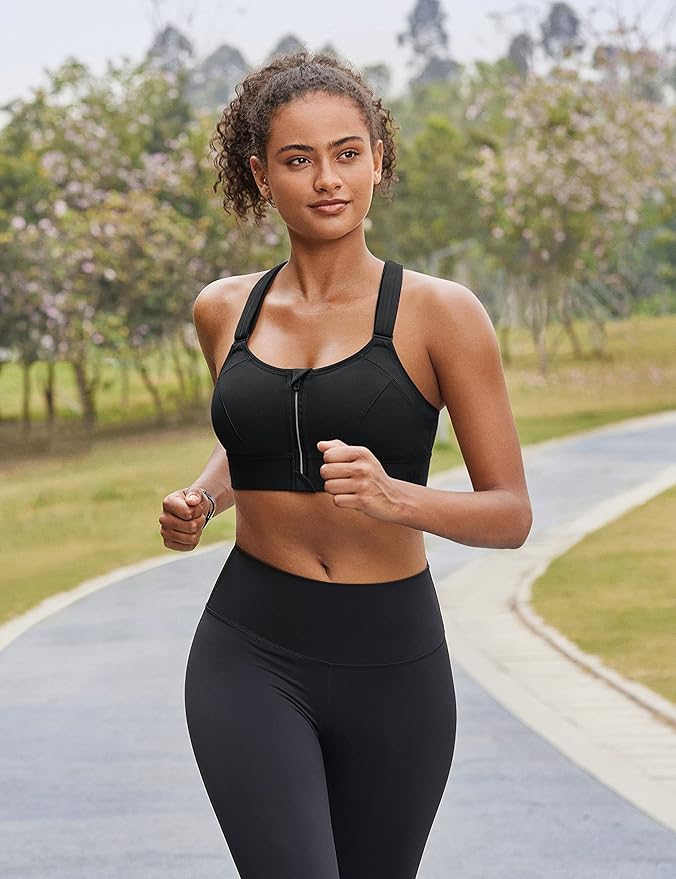 Smart Fit Front-Closure Bra – Sports Design with Back Power