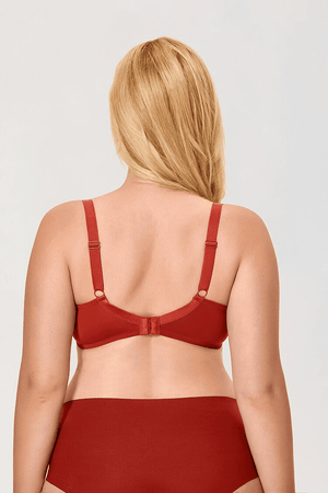 חזיית תחרה משגעת בכיסוי מלא ונוח לנשיות במיטבה - לה איסלה