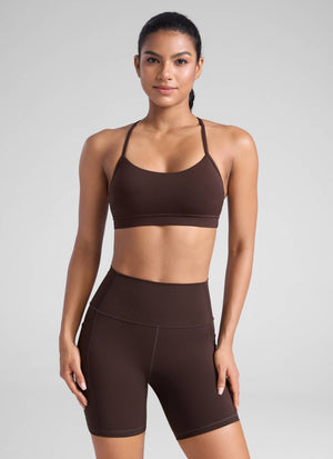Sports Bra For Women - Thin Strap, Y Back