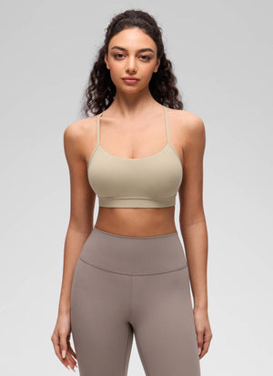 Sports Bra For Women - Thin Strap, Y Back