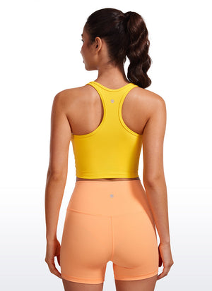 Racerback Built In Bra Tank - Racerback, Built-in Bra