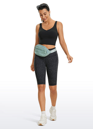V Neck Bra Tank Top - V Neck, Built-in Support