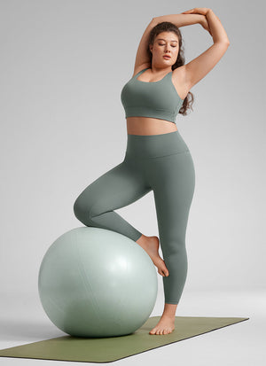 Longline Sports Bra - U Back, Extended Coverage