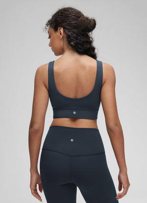 Longline Sports Bra - U Back, Extended Coverage