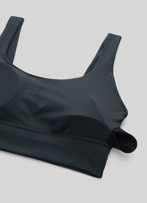 Longline Sports Bra - U Back, Extended Coverage