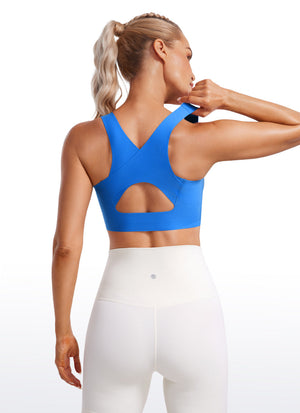 Running Bra - Racerback, U Neck, Sculpted Fit