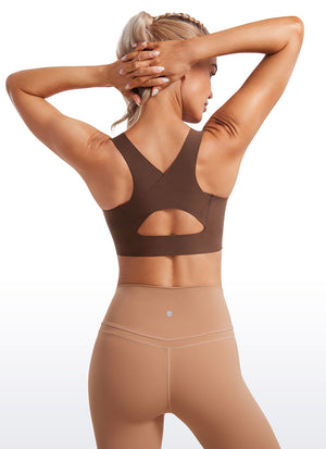 Running Bra - Racerback, U Neck, Sculpted Fit
