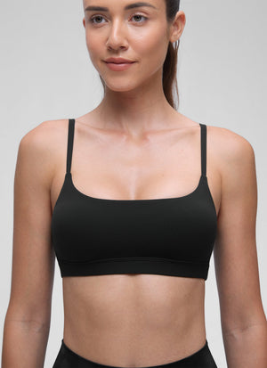 Wireless Sports Bra - Adjustable Spaghetti Straps