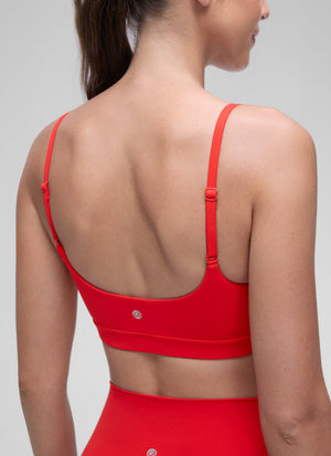 Wireless Sports Bra - Adjustable Spaghetti Straps