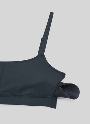 Wireless Sports Bra - Adjustable Spaghetti Straps