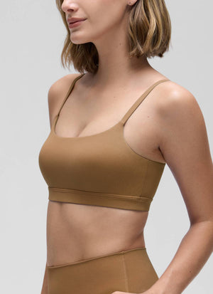 Wireless Sports Bra - Adjustable Spaghetti Straps