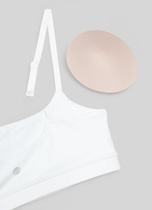 Wireless Sports Bra - Adjustable Spaghetti Straps