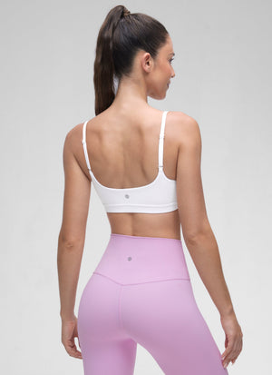 Wireless Sports Bra - Adjustable Spaghetti Straps