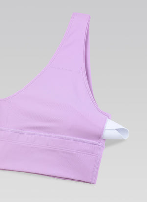 Deep V Neck Longline Bra - Deep V, Extended Length