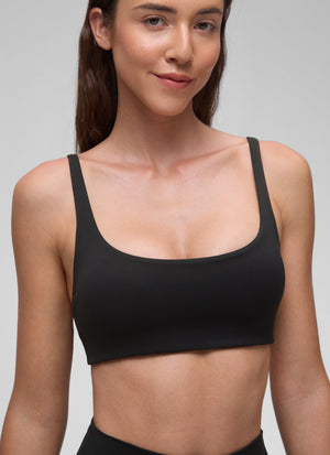 Padded Sports Bra For Women - Square Neck, Cami Style