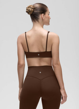 Padded Sports Bra For Women - Square Neck, Cami Style