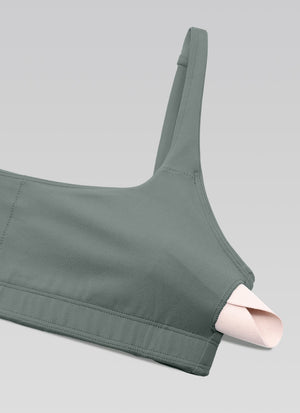 Padded Sports Bra For Women - Square Neck, Cami Style