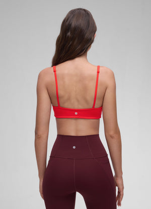 Padded Sports Bra For Women - Square Neck, Cami Style