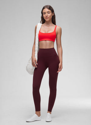 Padded Sports Bra For Women - Square Neck, Cami Style