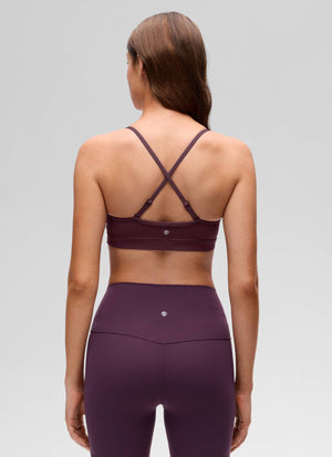 V Neck Spaghetti Strap Bra - V Neck, Fine Straps