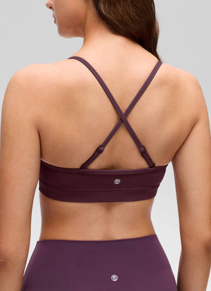 V Neck Spaghetti Strap Bra - V Neck, Fine Straps