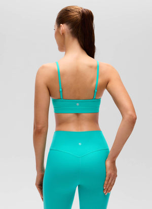 V Neck Spaghetti Strap Bra - V Neck, Fine Straps