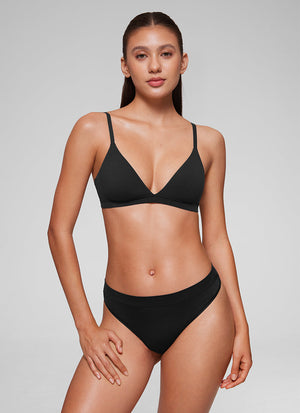 Bralette Bra - Triangle Cut, Double Lined
