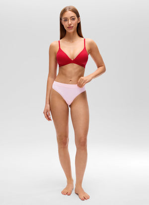 Bralette Bra - Triangle Cut, Double Lined
