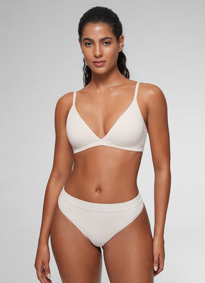 Bralette Bra - Triangle Cut, Double Lined