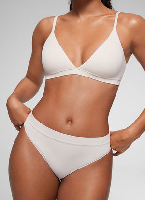 Bralette Bra - Triangle Cut, Double Lined