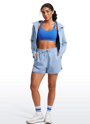 Strappy Molded Sports Bra - Double Straps, Moulded Cups