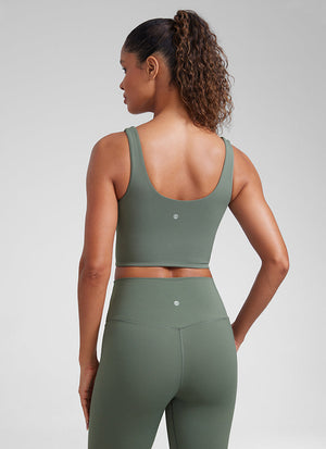 Molded Bra Tank Top - Moulded Cups, Smooth Fit