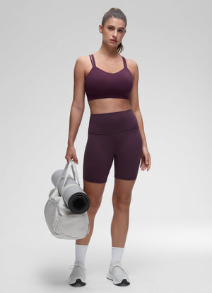 Molded Cup Sports Bra - U Neck, Double Strap