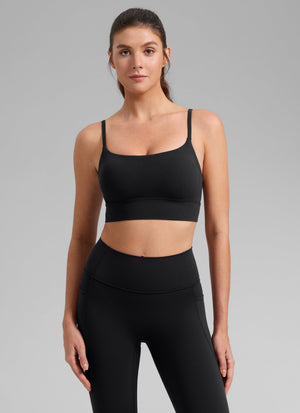 U Back Longline Bra - U Back, Extended Coverage