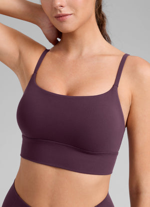 U Back Longline Bra - U Back, Extended Coverage