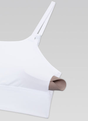 U Back Longline Bra - U Back, Extended Coverage