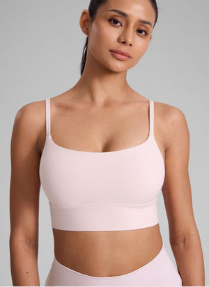 U Back Longline Bra - U Back, Extended Coverage