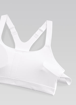 Padded Sports Bra - Adjustable Straps, Removable Padding