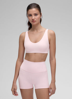 Scoop Neck Double Lined Bra - Scoop Neck, Double Layer