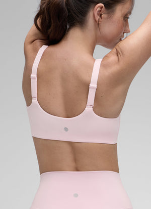 Scoop Neck Double Lined Bra - Scoop Neck, Double Layer