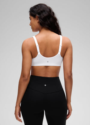 Scoop Neck Double Lined Bra - Scoop Neck, Double Layer