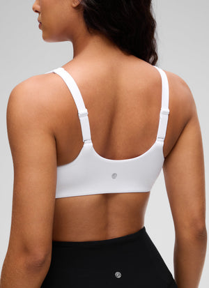 Scoop Neck Double Lined Bra - Scoop Neck, Double Layer
