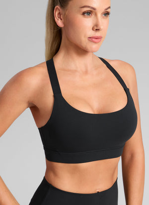 Adjustable Y Back Sports Bra - Y Back, Adjustable Straps