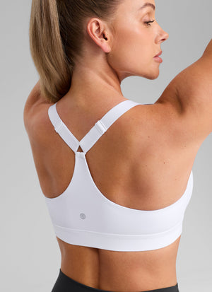 Adjustable Y Back Sports Bra - Y Back, Adjustable Straps
